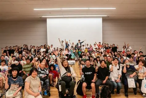 デイフェスの会場で撮影した参加者の集合写真